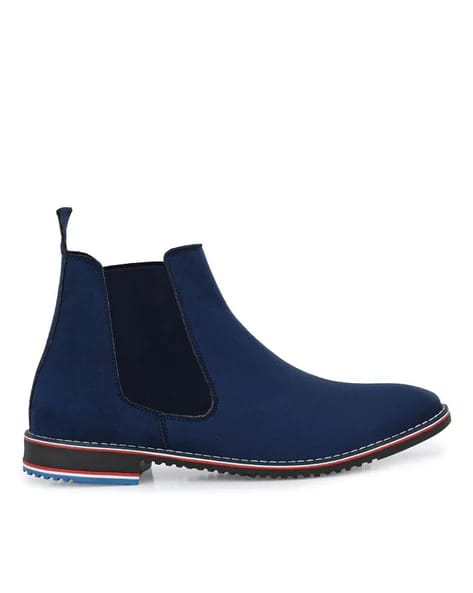 Chelsea Style Men’s Ankle Boot - Blue