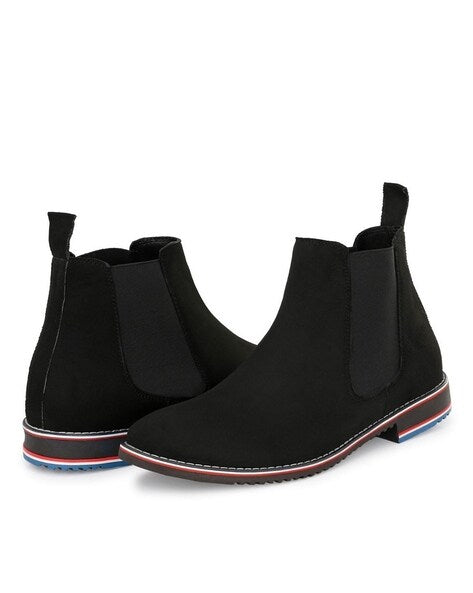 Chelsea Style Men’s Ankle Boot - Black