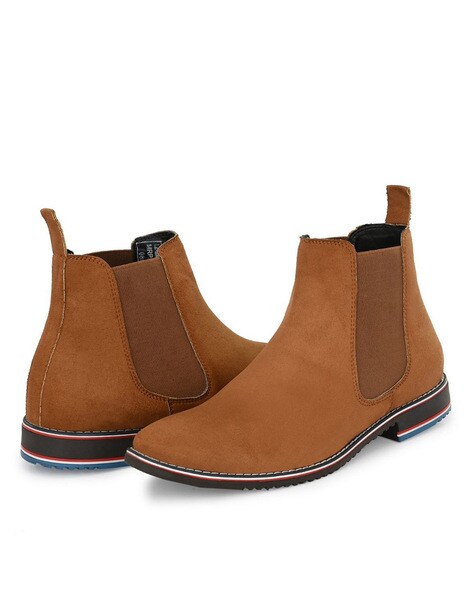 Chelsea Style Men’s Ankle Boot - Tan