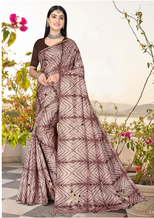 Affordable art silk saree with a luxurious shine, perfect for festive celebrations.
